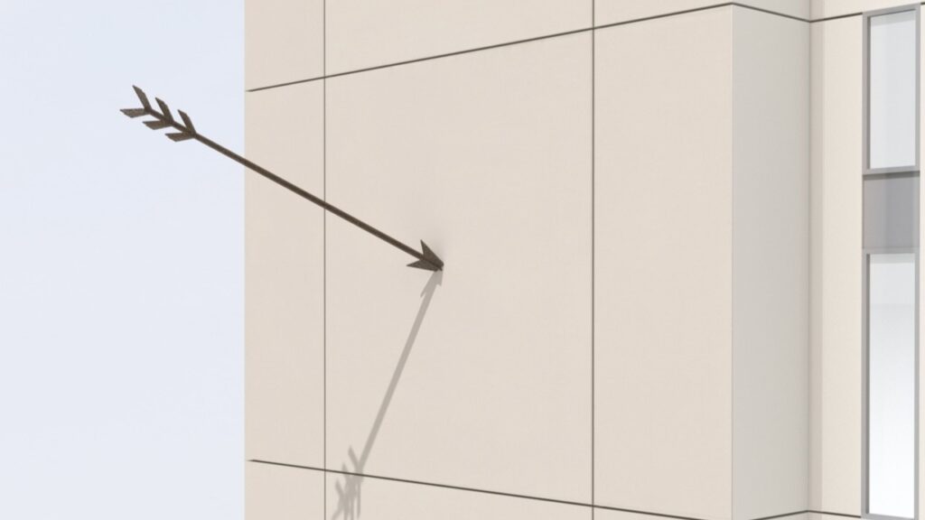 HuF-Kunst-am-Bau-Pfeil-Detail